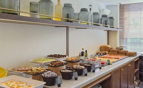 Breakfast buffet at the De Blanc Restaurant